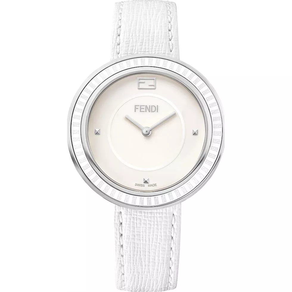 Fendi My Way Large F358034041 White Watch 36mm