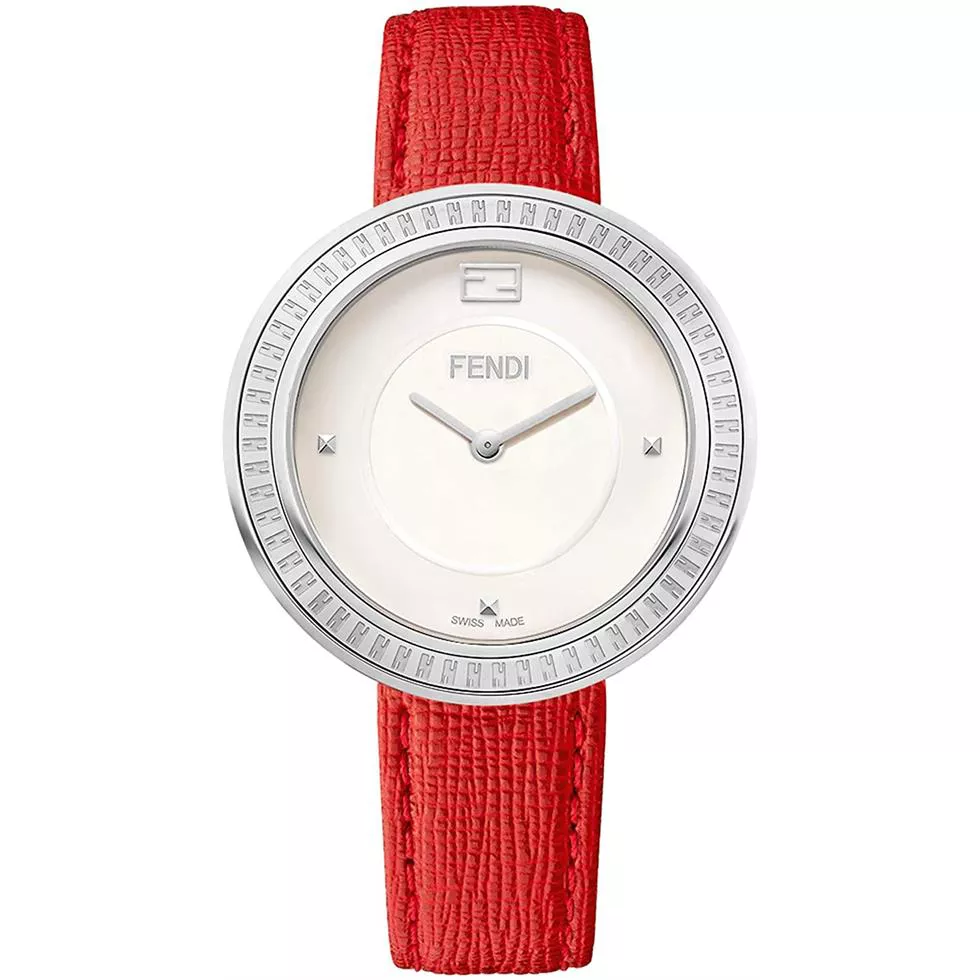 Fendi My Way Red Leather 36mm