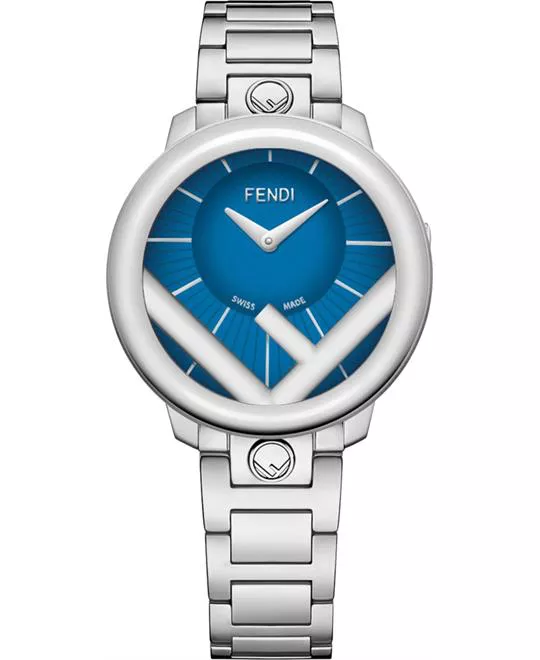 Fendi Run Away Blue Tone Watch 36mm