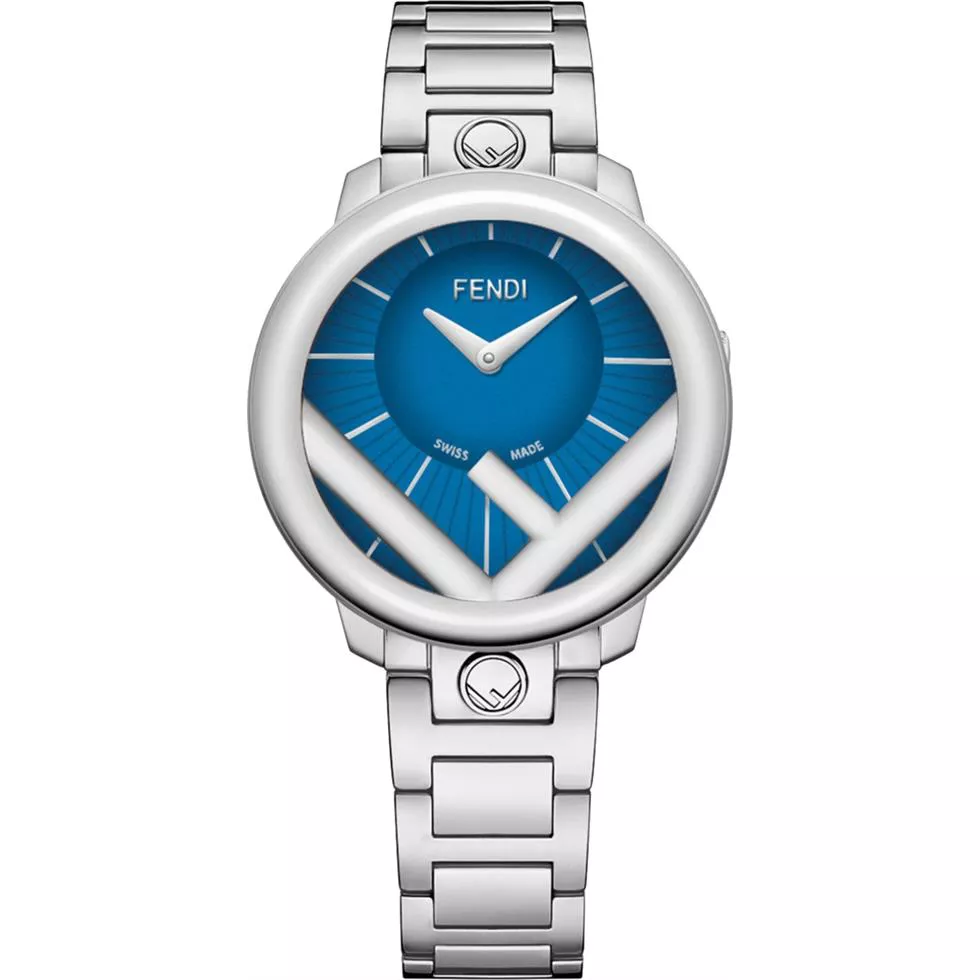 Fendi Run Away Blue Tone Watch 36mm