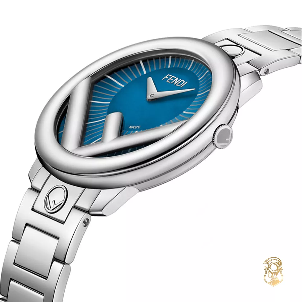 Fendi Run Away Blue Tone Watch 36mm