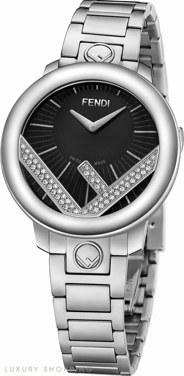 Fendi Run Away FOW802A5UFF0QA1 Diamond Watch 28mm