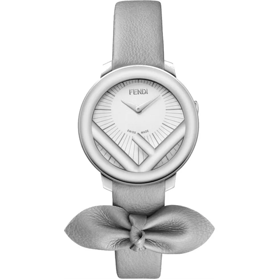 Fendi Runway Ladies Grey-Tone Watch 28mm