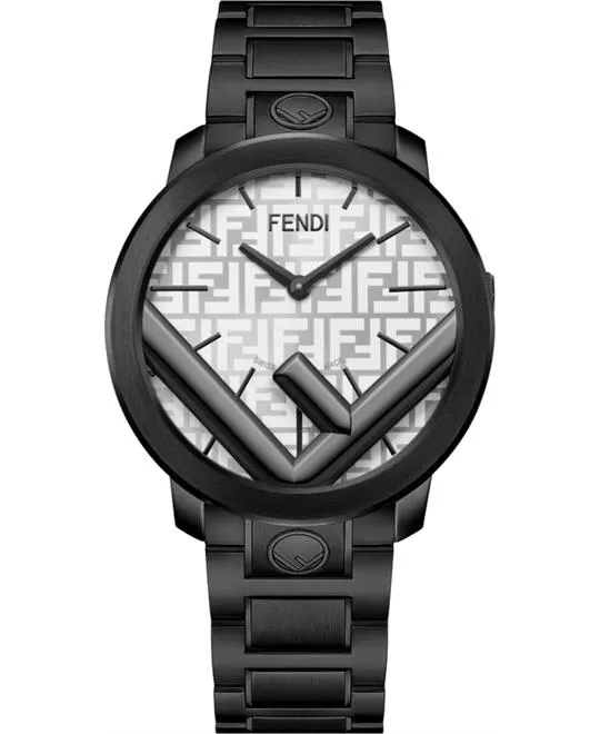 Fendi Ruway Black-Tone Men's Watch 41mm