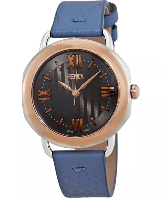 Fendi Selleria 8022360H0-BL Blue Watch 36mm