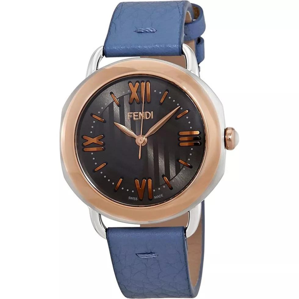 Fendi Selleria 8022360H0-BL Blue Watch 36mm