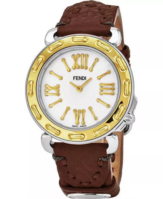 Fendi Selleria F8001345H0.SSC2 Ladies Watch 35mm
