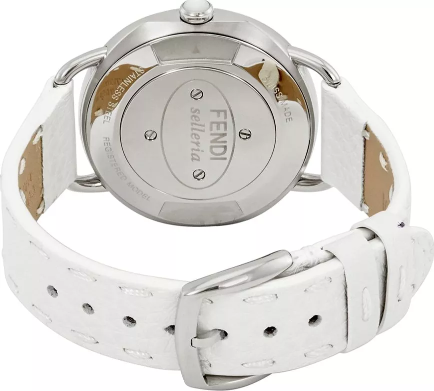 FENDI SELLERIA F8020360H0-WH ANTHRACITE SUNRAY WATCH 36MM