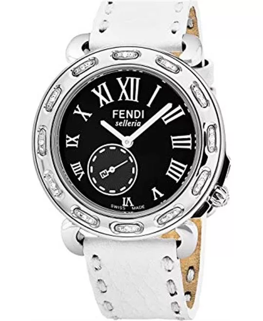 Fendi Selleria F81031DCH-SSN18R04S Diamond Watch 37mm