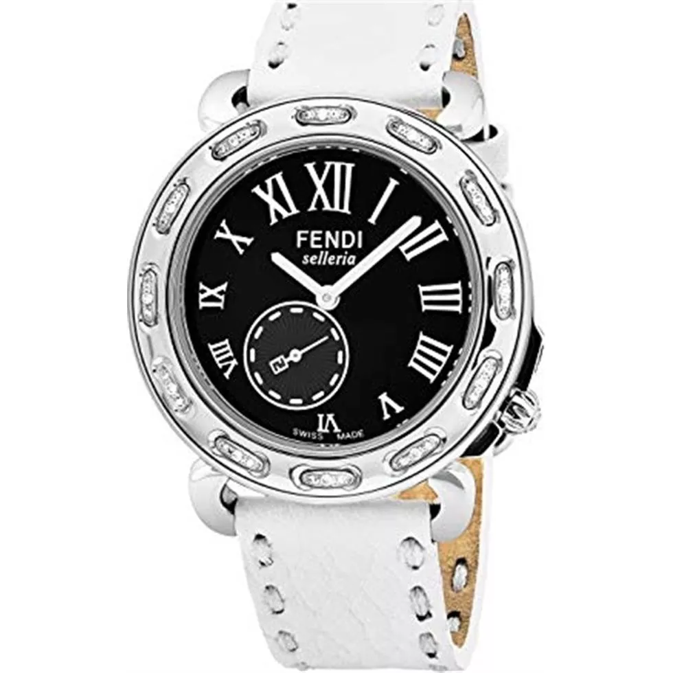 Fendi Selleria F81031DCH-SSN18R04S Diamond Watch 37mm