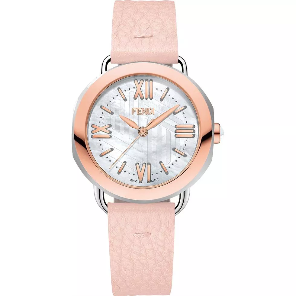 Fendi Selleria FOR359U89F03AJ Pink Watch 36mm