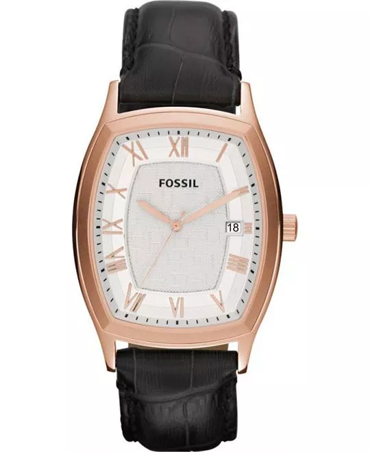 Fossil Ansel Leather Strap Watch 44*37mm