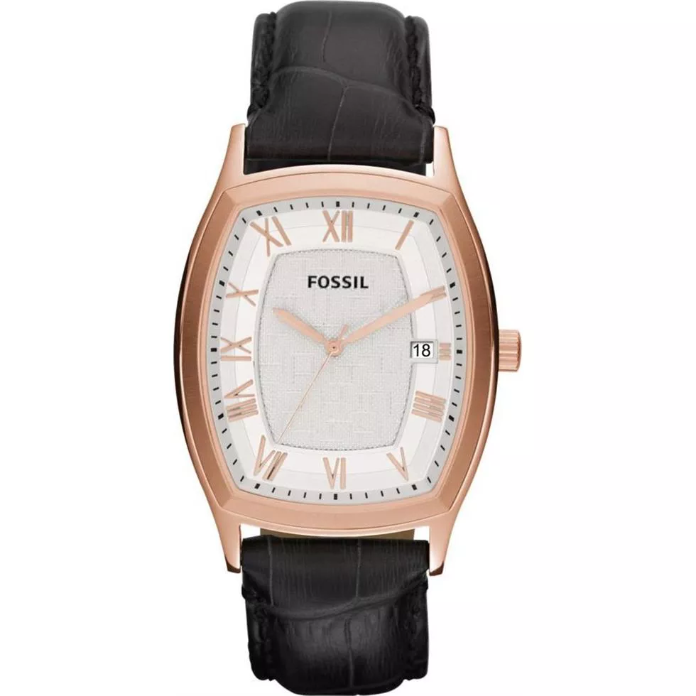 Fossil Ansel Leather Strap Watch 44*37mm