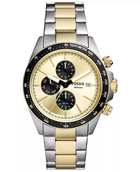 Fossil Autocross Multifunction Two-Tone Watch 42mm