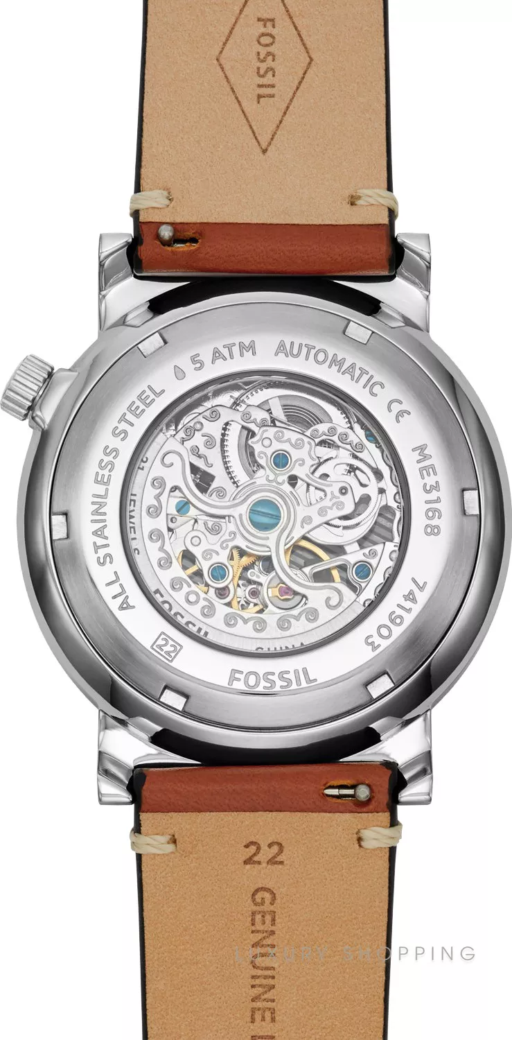 Fossil Barstow Automatic Luggage Watch 42mm