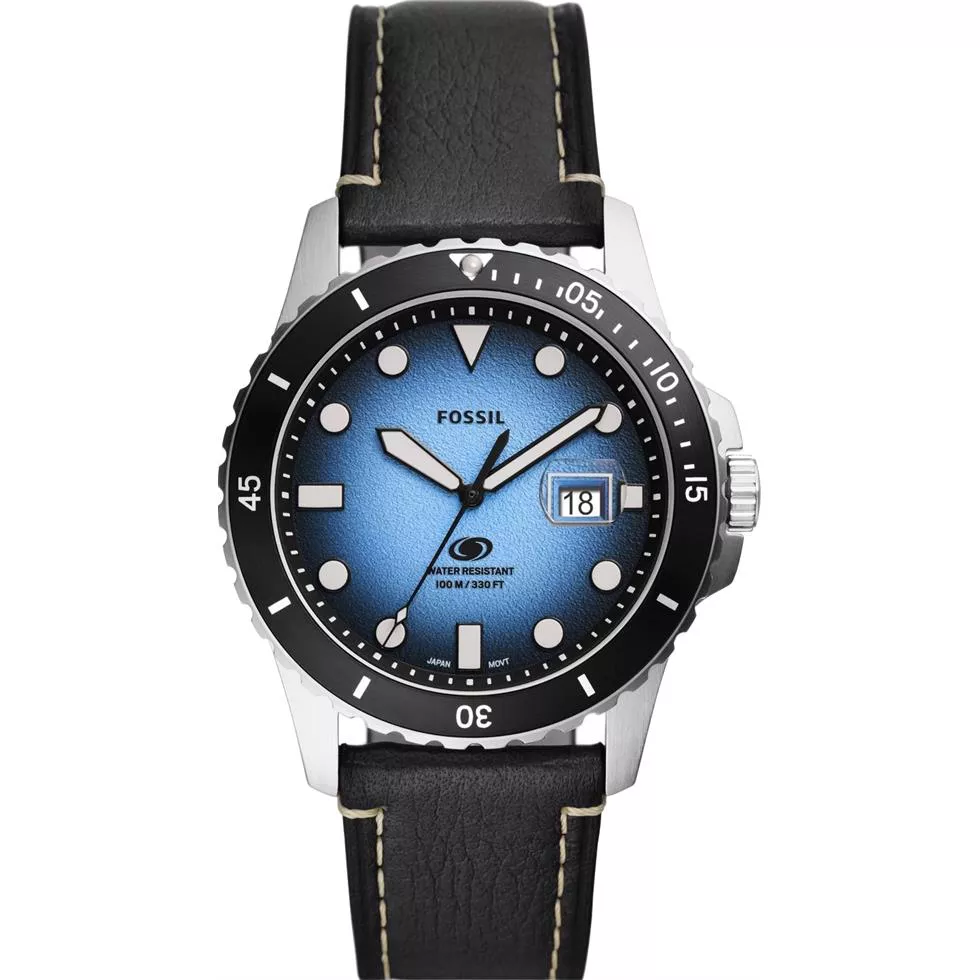 Fossil Blue Dive Date Black Watch 42mm