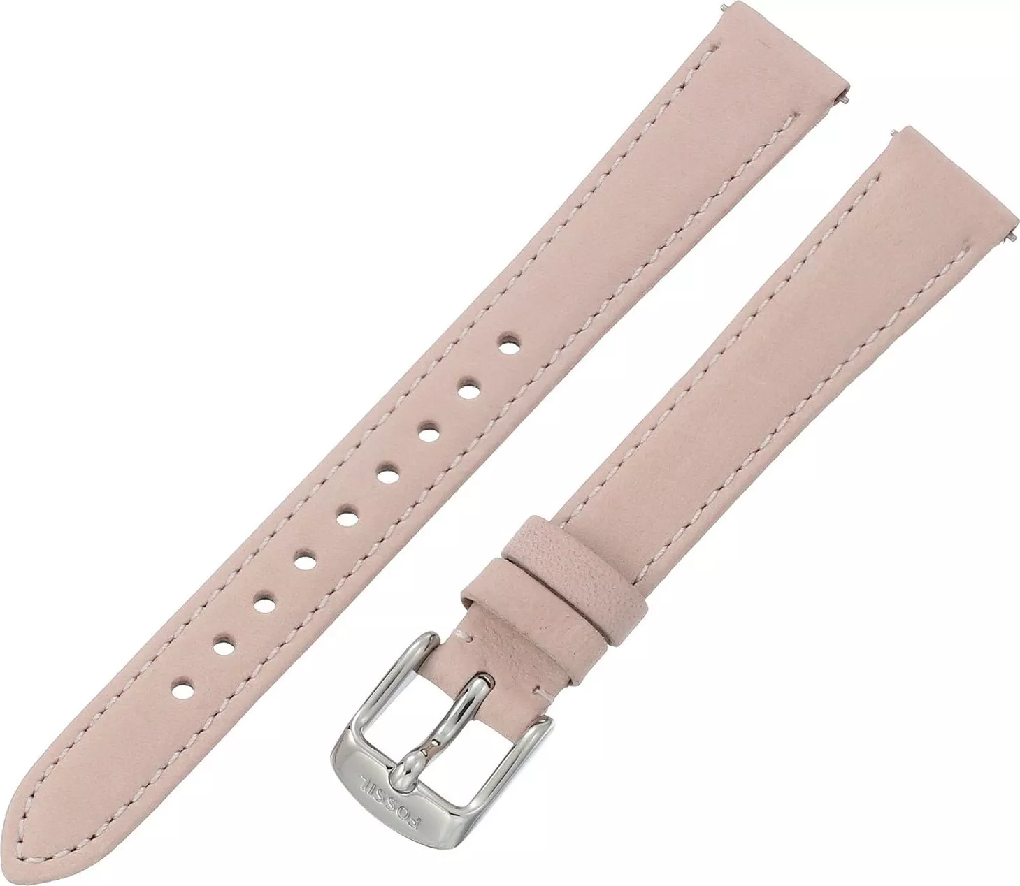 FOSSIL BLUSH LEATHER WATCH STRAP 14MM 