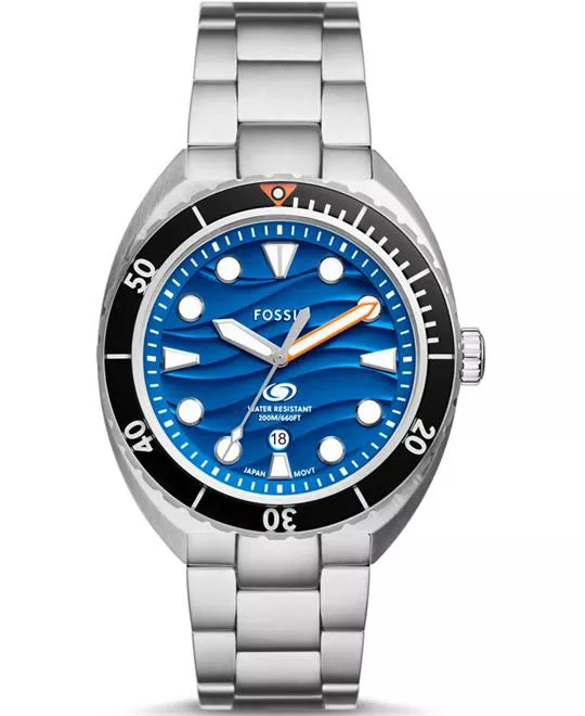 Fossil Breaker Three-Hand Date Watch 42mm