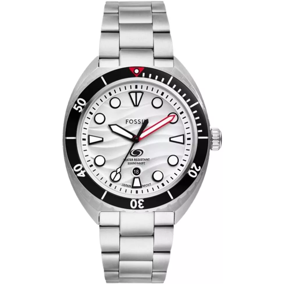 Fossil Breaker Three-Hand Date Watch 42mm