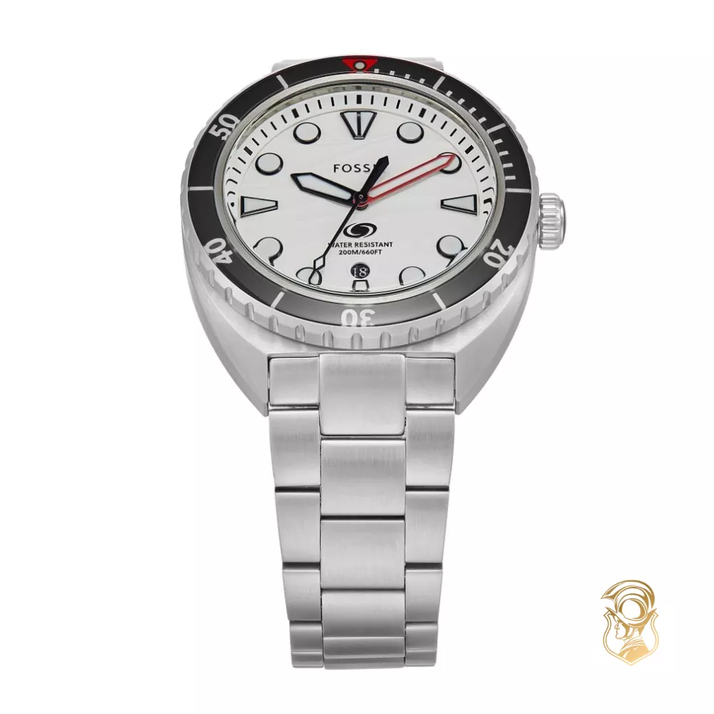 Fossil Breaker Three-Hand Date Watch 42mm