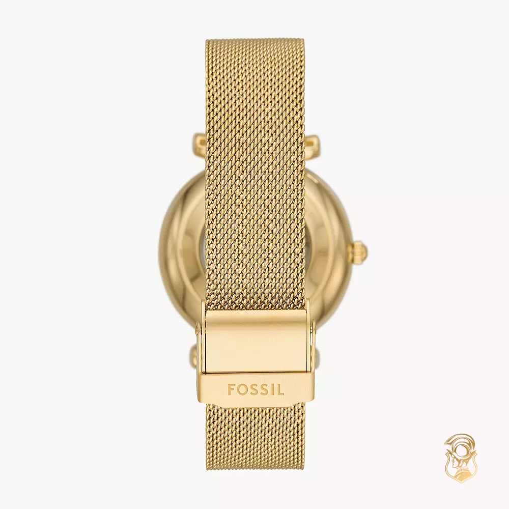 Fossil Carlie Automatic Mesh Watch 35mm