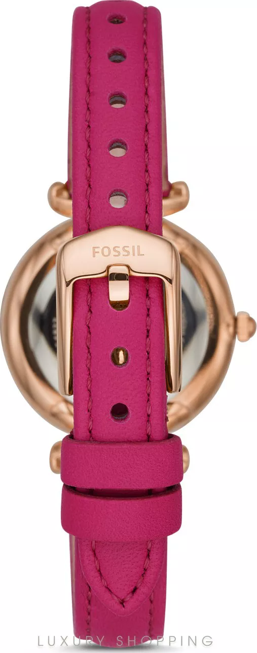 Fossil Carlie Mini Fuchsia Watch 28mm