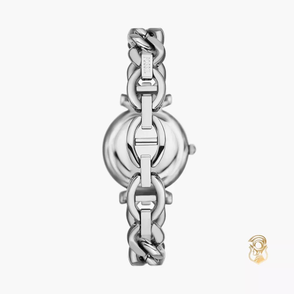 Fossil Carlie Three-Hand Stainless Steel Watch 28mm