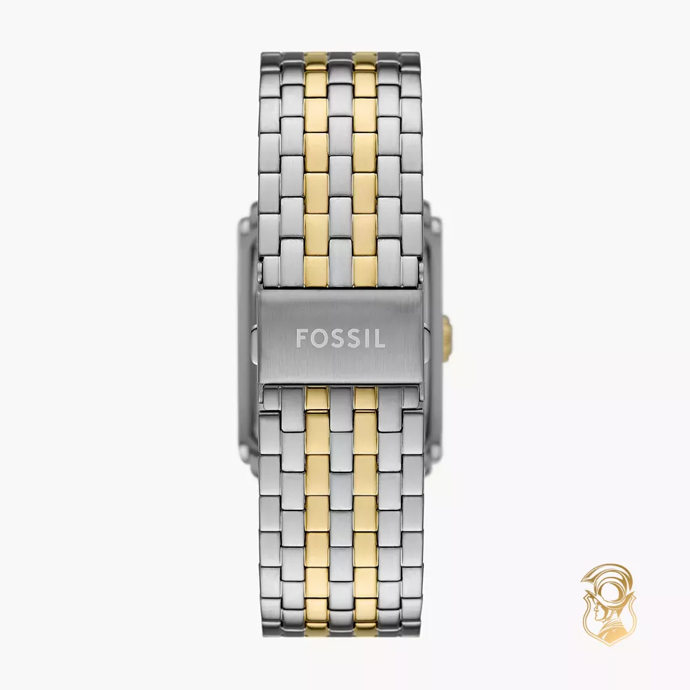 Fossil Carraway Three-Hand Two-Tone Stainless Steel Watch 30mm