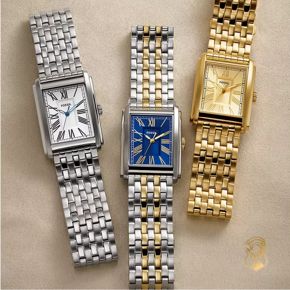 Fossil Carraway Three-Hand Two-Tone Stainless Steel Watch 30mm