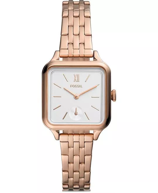 Fossil Colleen Rose Gold-Tone Watch 28mm