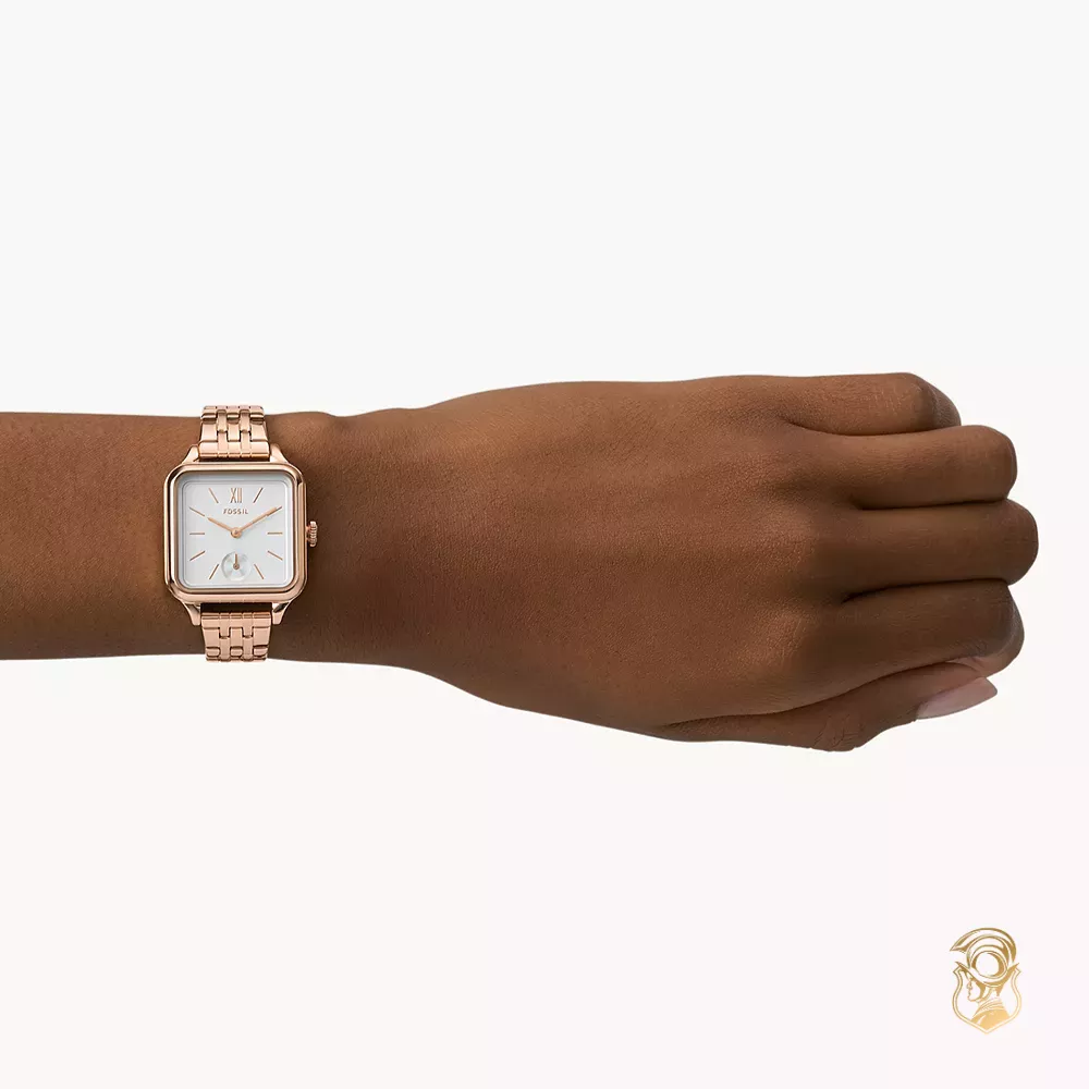 Fossil Colleen Rose Gold-Tone Watch 28mm