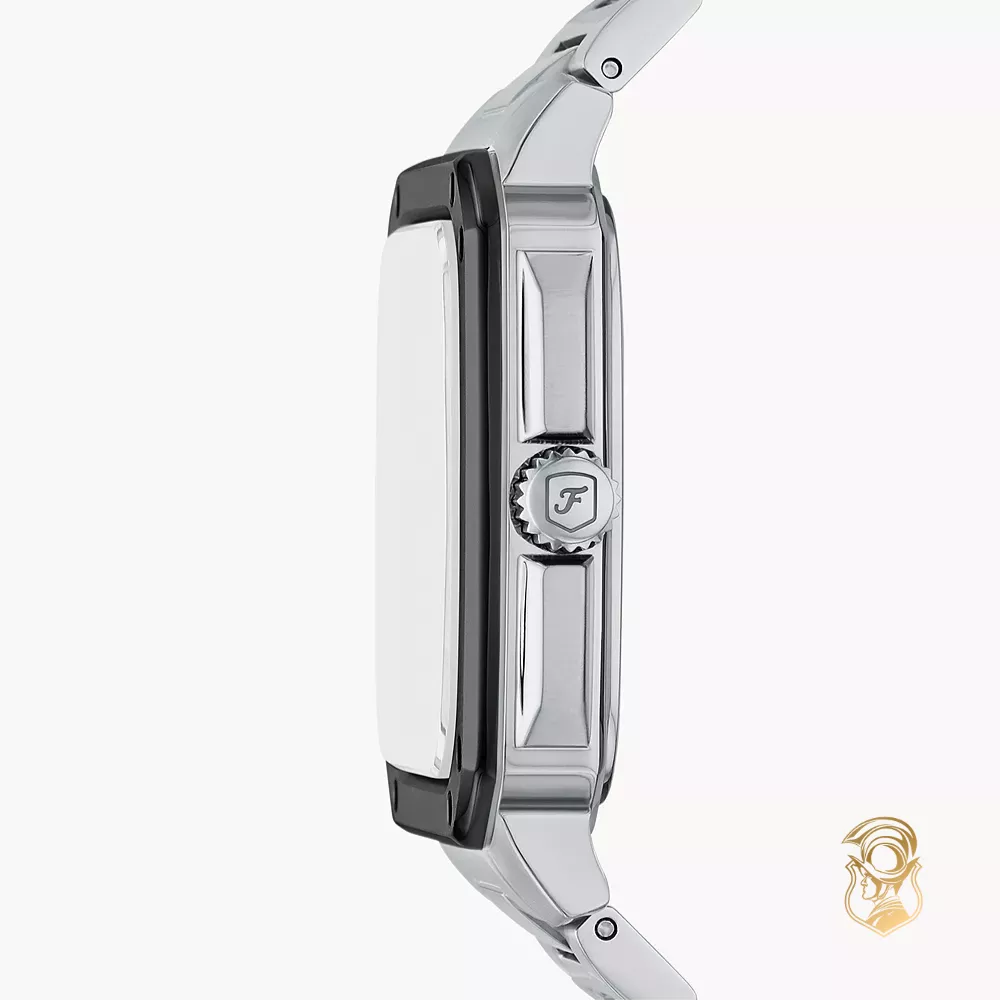 Fossil Crosby Three-Hand Date Stainless Steel Watch 42mm