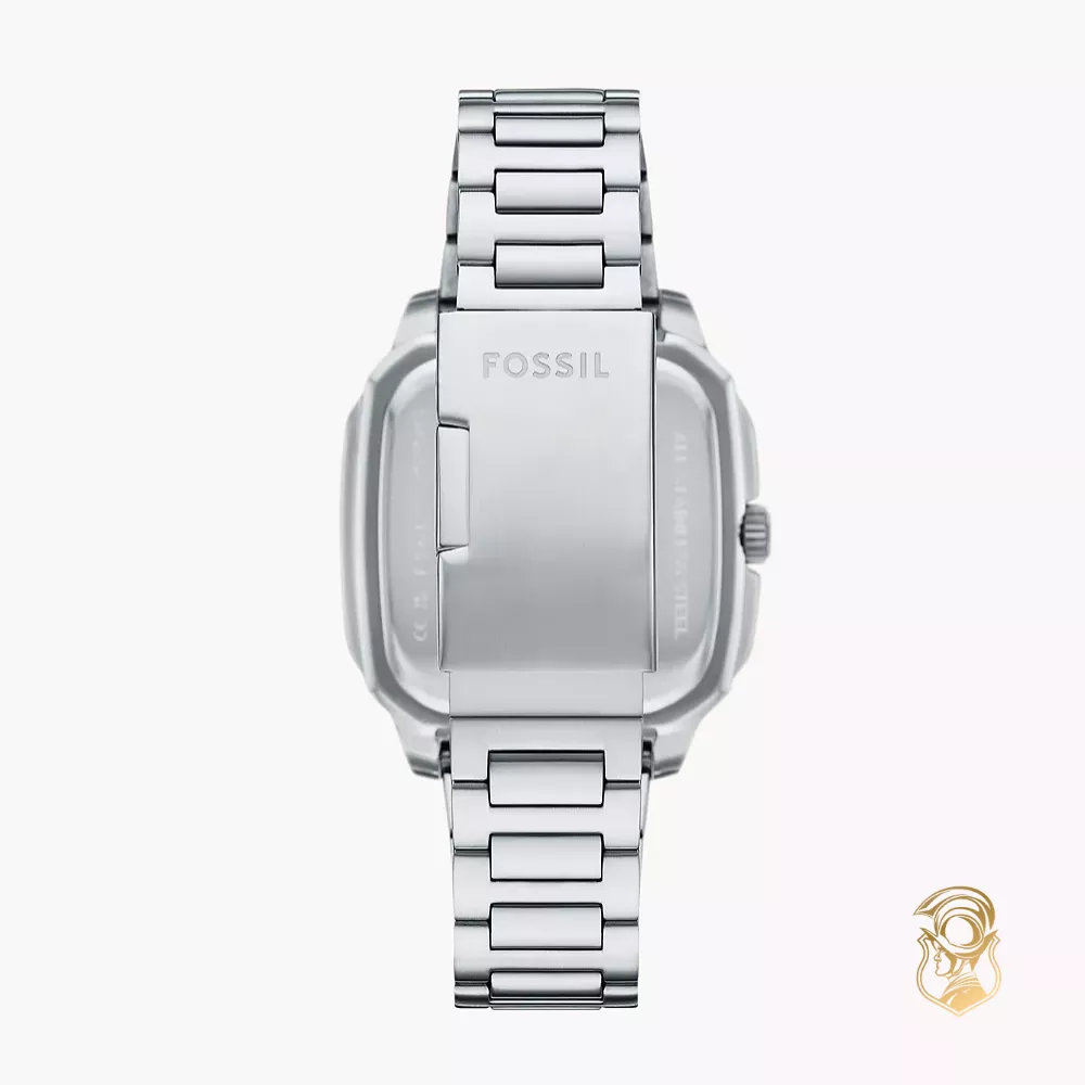 Fossil Crosby Three-Hand Date Stainless Steel Watch 42mm