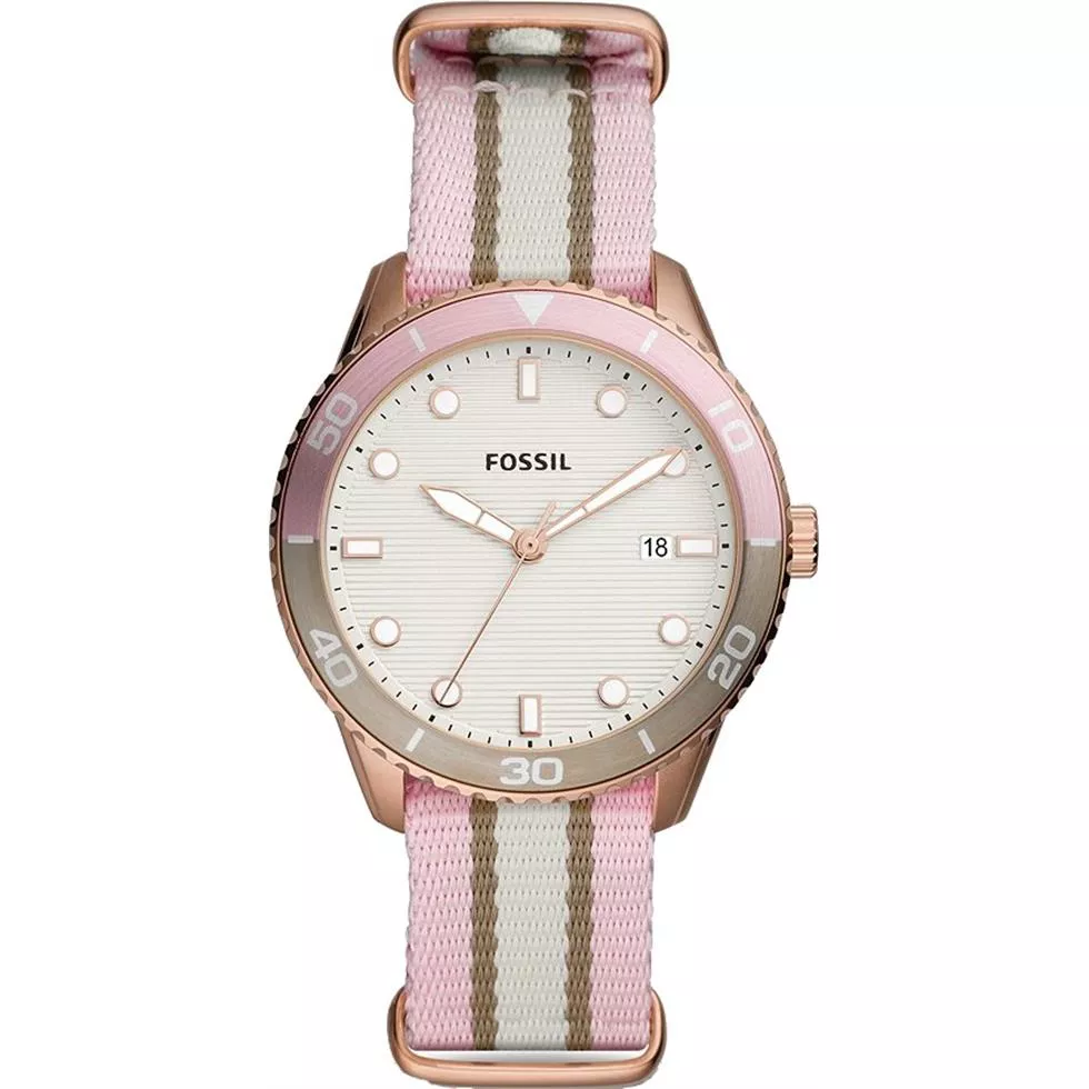 Fossil Dayle Nylon Watch 38mm