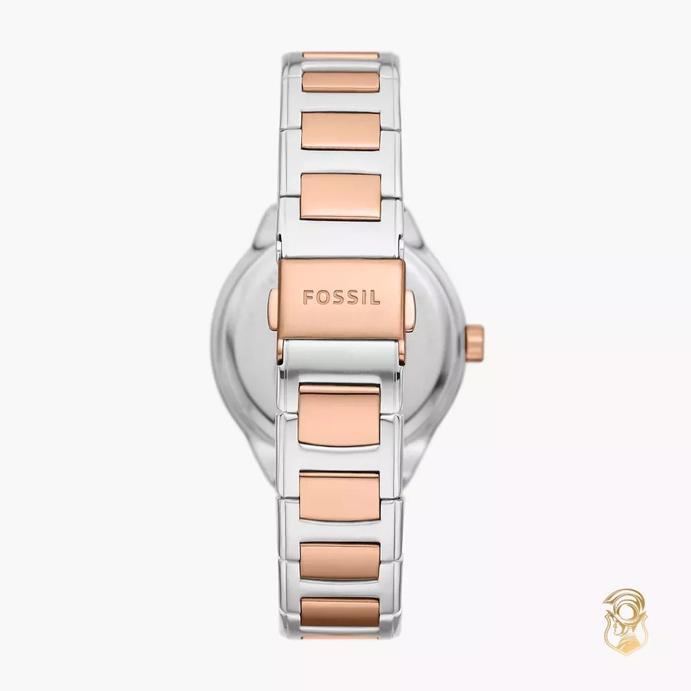 Fossil Eevie Automatic Two-Tone Watch 36mm