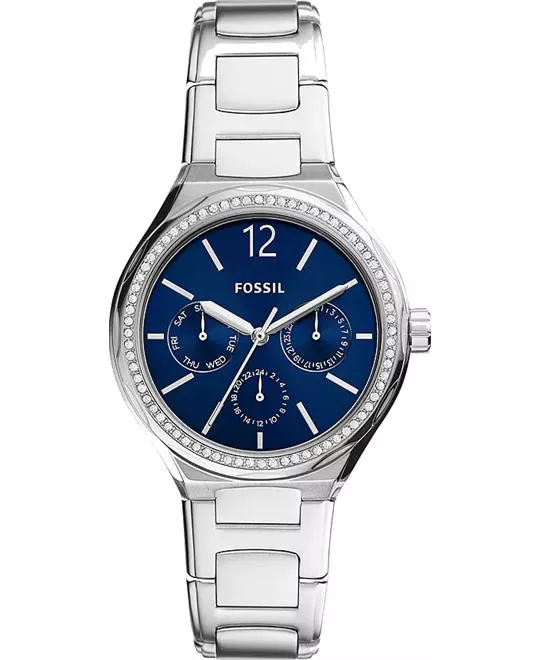 Fossil Eevie Multifunction Silver Watch 36mm