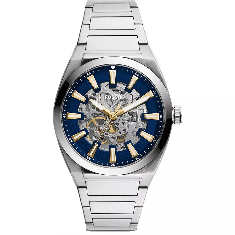Fossil Everett Automatic Stainless Steel Watch 42MM