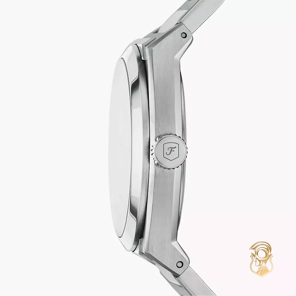 Fossil Everett Three-Hand Date Stainless Steel Watch 42mm