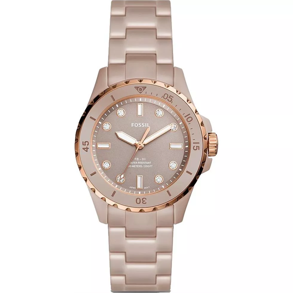 Fossil FB-01 Salted Ceramic Watch 36mm