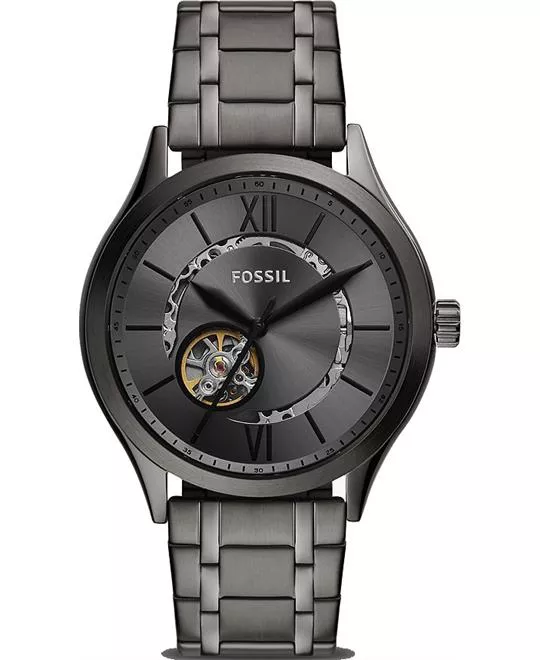 Fossil Fenmore Automatic Gunmetal Watch 44MM