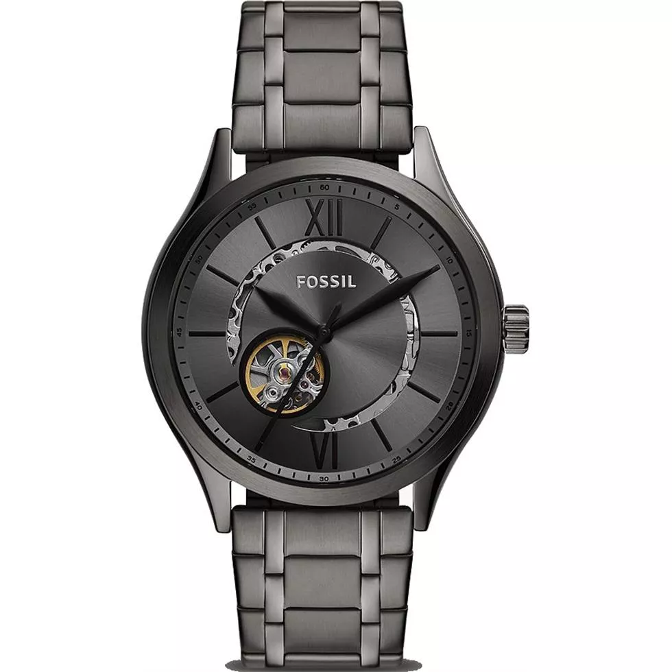 Fossil Fenmore Automatic Gunmetal Watch 44MM