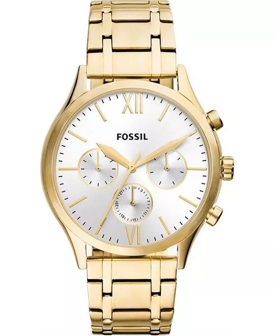 Fossil Fenmore Multifunction Gold-Tone Watch 44mm