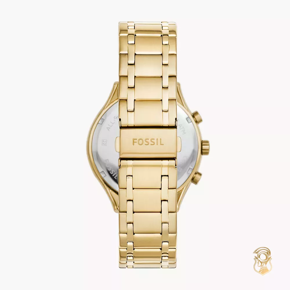 Fossil Fenmore Multifunction Gold-Tone Watch 44mm