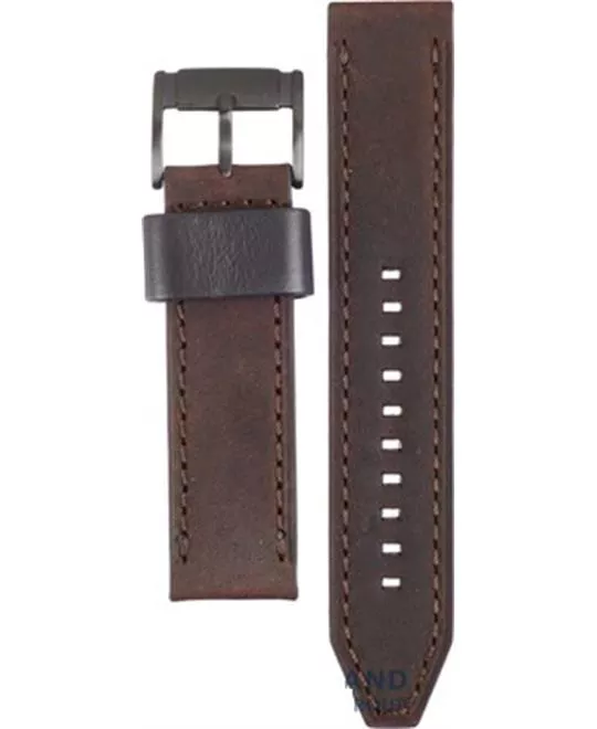 Fossil Flight Brown Leather Strap 22mm 