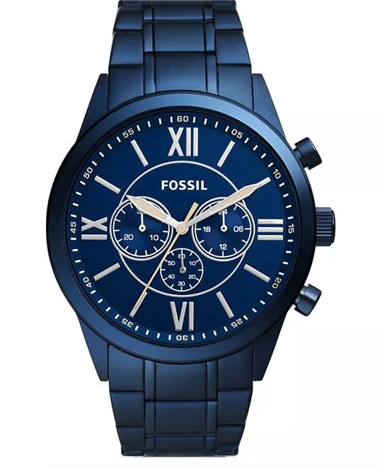 Fossil Flynn Chronograph Blue Watch 48mm