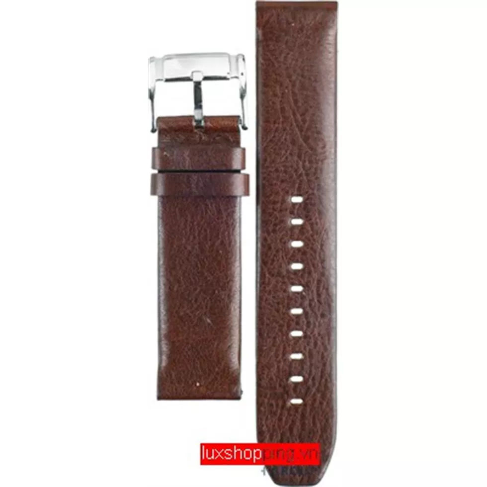 Fossil Strap  Brown Leather Strap 22mm 