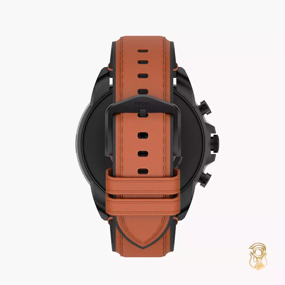 Fossil Gen 6 Smartwatch Brown Leather 44mm