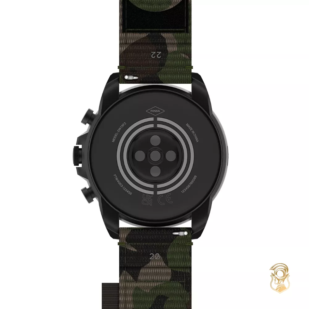 Fossil Gen 6 Smartwatch Green Camo Rpet 44mm