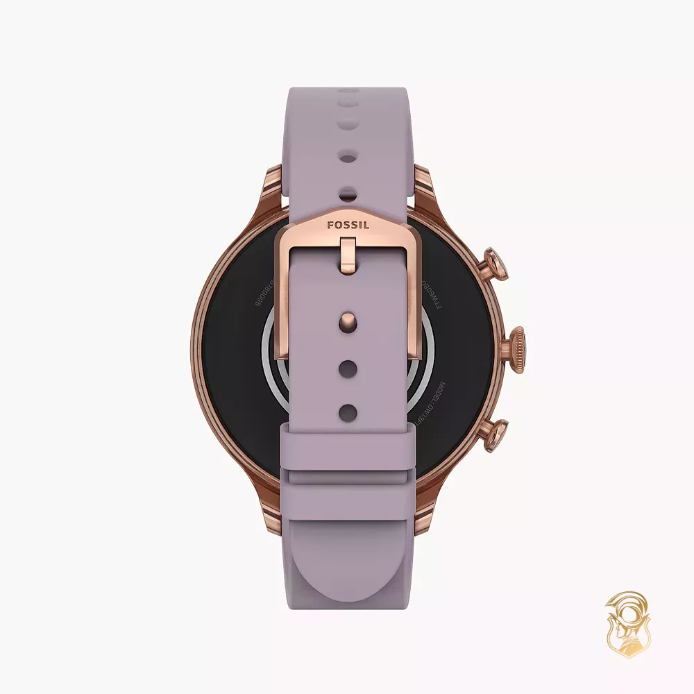 Fossil Gen 6 Smartwatch Purple Silicone Watch 42mm