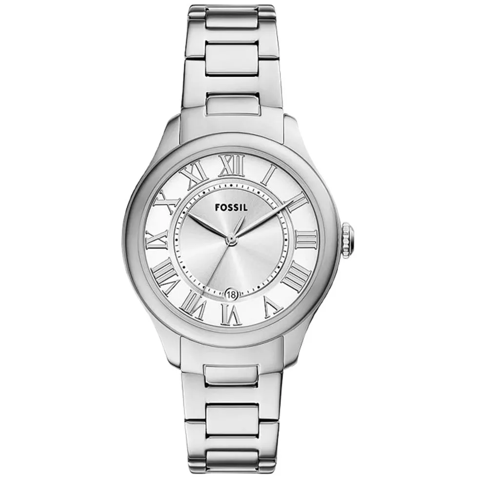 Fossil Gilmore Three-Hand Date Stainless Steel Watch 38mm